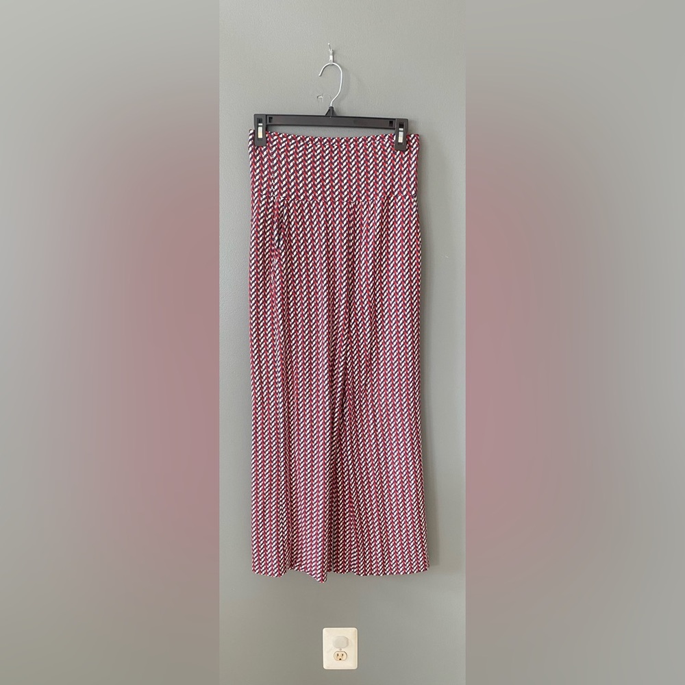 Cabi Crop Pants - Red White and Blue